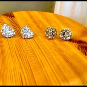 Two pairs of earrings